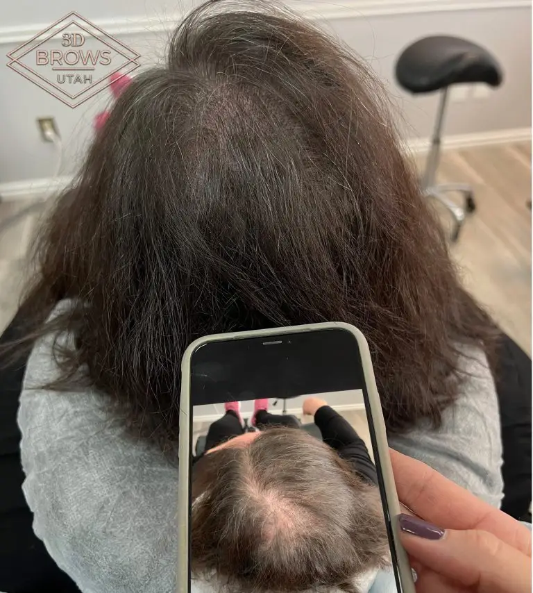 Carol Ross before after iphone