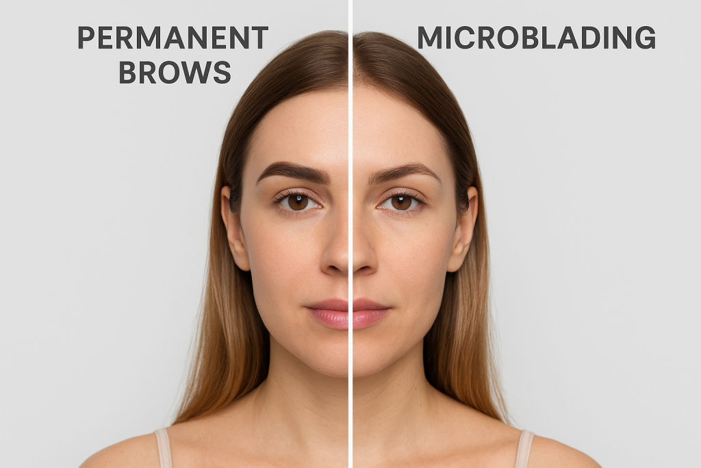 Permanent Brows vs. Microblading: Which One Is Right for You? 1 20250801 1459 Permanent Brows vs. Microblading simple compose 01k1jfbn2he4gbraev0ng50fby